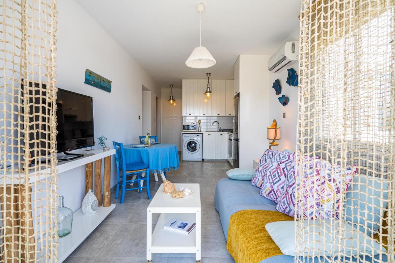Seawaves 1- Bedroom Apartment Near Meneou Beach Larnaca Ngoại thất bức ảnh